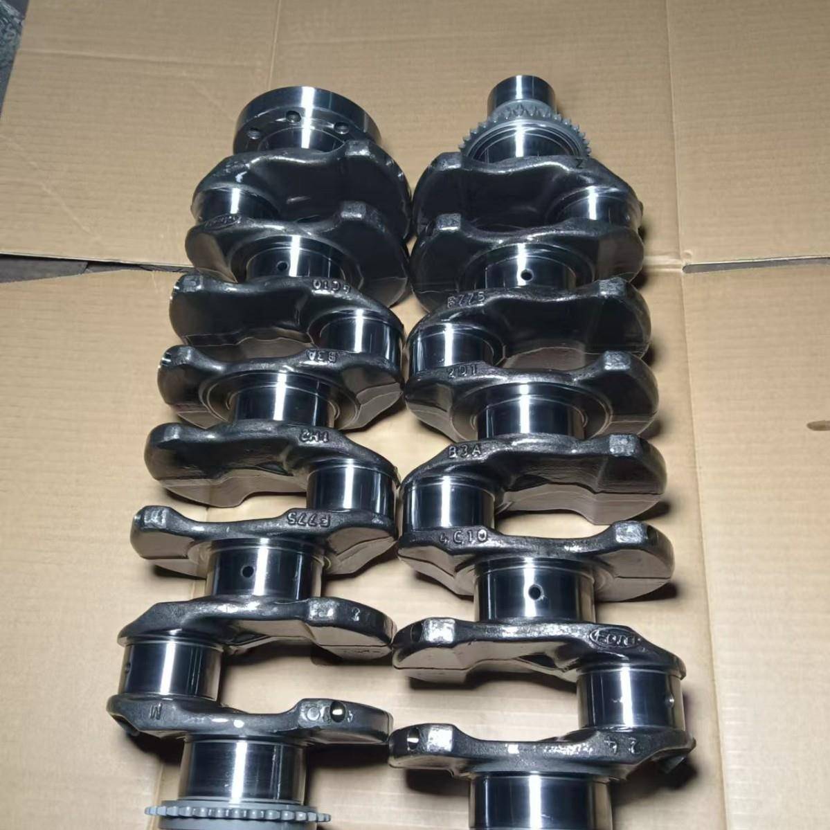 江铃V348曲轴配全顺发动机曲轴