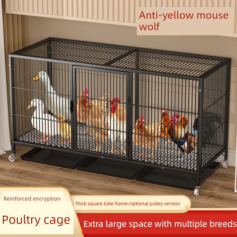 鸡笼家用大型加密鸡笼大型鸡笼防黄鼠狼鸡专用笼鸽笼鸭笼