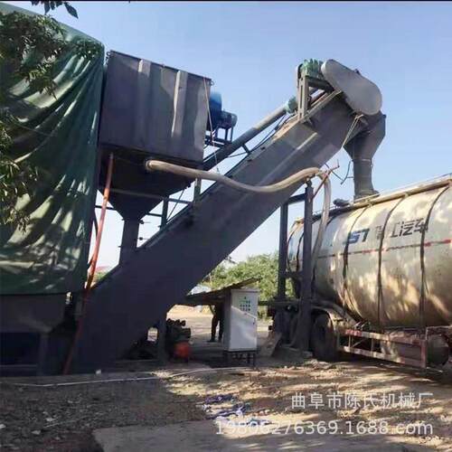 福建拆箱卸车机 泥灰集箱卸灰装 石灰石粉集装箱拆水XC-1000机箱