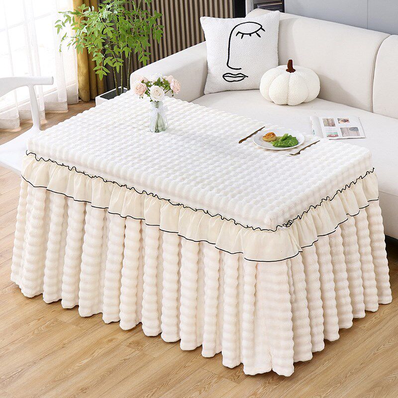 冬季新款家用加厚长方形茶几电炉烤火罩取暖桌布罩火炉机桌套,居家布艺,烤火罩,淘宝优惠券,粉丝福利购,淘宝优惠卷