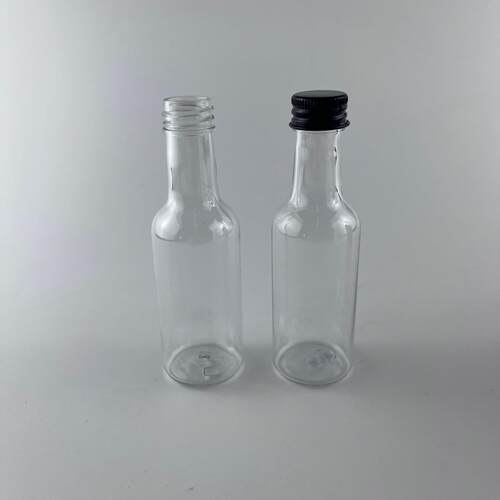 50毫升塑料p黑te小SNO酒瓶配色铝盖装分饮料瓶