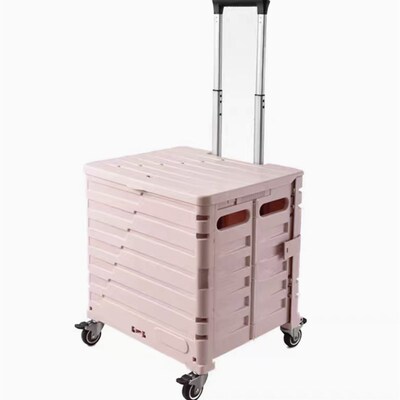 网红万向轮折叠购物小推车拉超市露营户外摄影剧组快递摆摊买菜