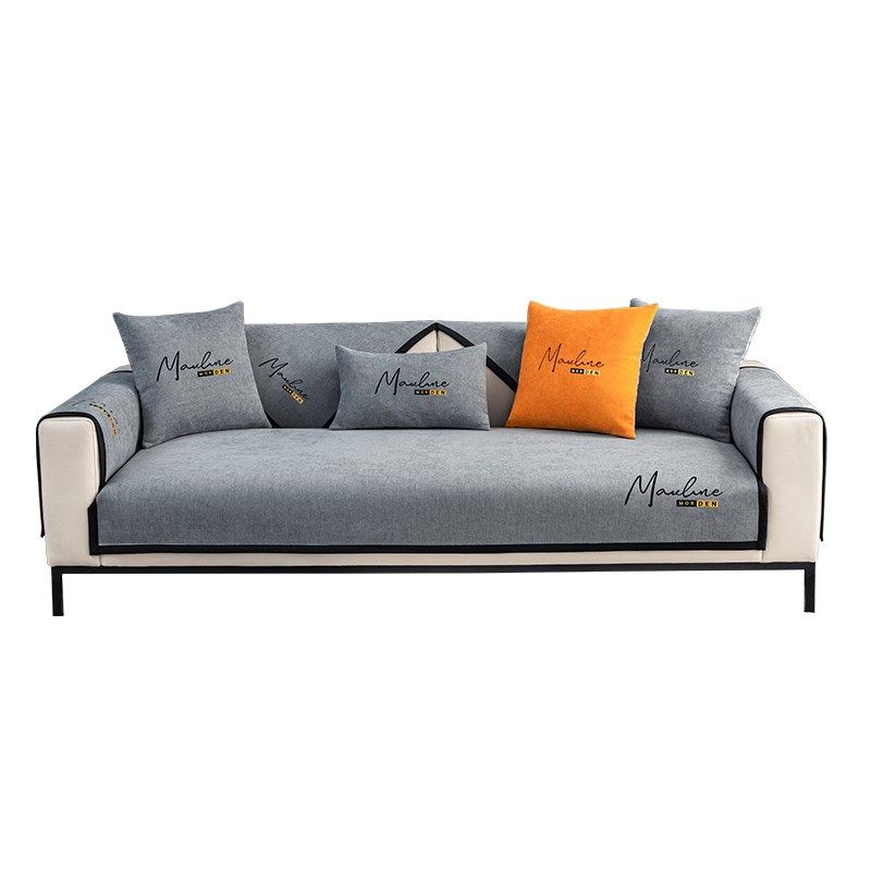 雪尼尔沙发垫套四季通用简约现防滑皮沙发套罩轻奢风坐垫子盖布,居家布艺,沙发垫,淘宝优惠券,粉丝福利购,淘宝优惠卷