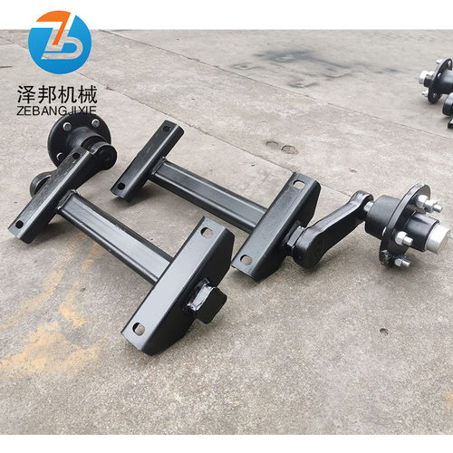 拖车扭力半轴无刹拖车后桥无刹车轴 汽车房车轮毂餐饮车半轴350kg