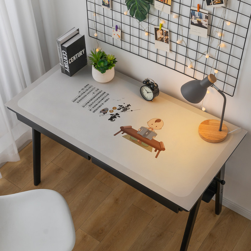 励志皮革桌垫书桌垫子儿童学习学生防水脏写字台桌面护眼环保桌布,居家布艺,桌布,淘宝优惠券,粉丝福利购,淘宝优惠卷