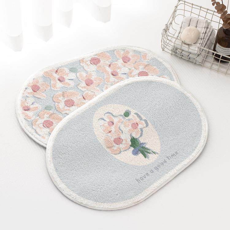 万物可爱 浴室地垫进门卫生间门口吸水垫子卧室地毯卫浴防滑脚垫,居家布艺,家用脚垫,淘宝优惠券,粉丝福利购,淘宝优惠卷