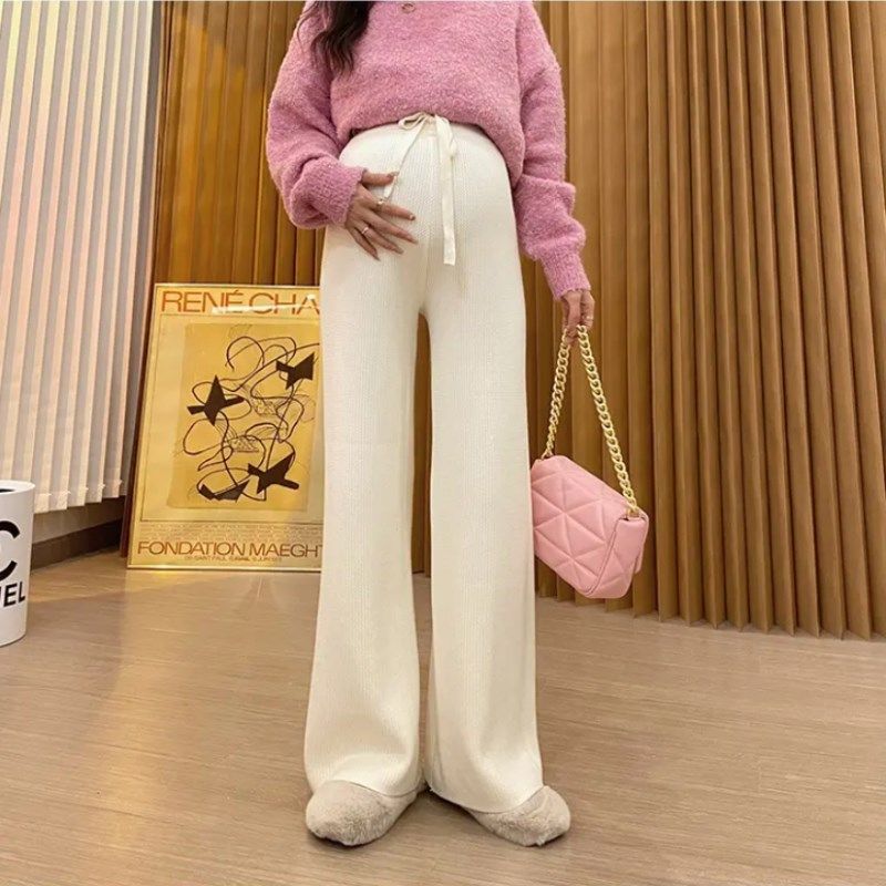 孕妇装冬装裤子加绒加厚保暖阔腿裤针织外穿宽松休闲长裤秋冬潮,孕妇装/孕产妇用品/营养,孕妇休闲裤,淘宝优惠券,粉丝福利购,淘宝优惠卷