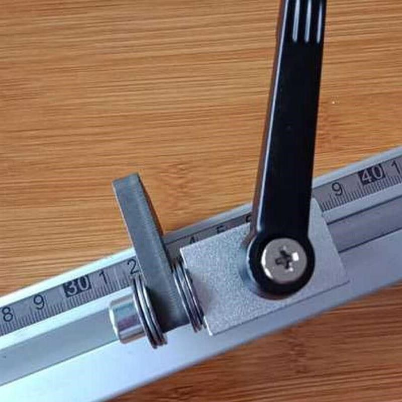 木工靠山靠尺铝合金锯台翻转合页台锯推杆机械快速夹锁紧固定,五金/工具,封边机,淘宝优惠券,粉丝福利购,淘宝优惠卷