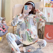 月子服春秋纯棉产后哺乳春夏季 家居服9产妇8孕妇睡衣6月份7 薄款