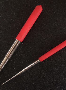 手工diy五段绕线棒 大小套装2件 钢制卷线器 多直径线圈制作工具