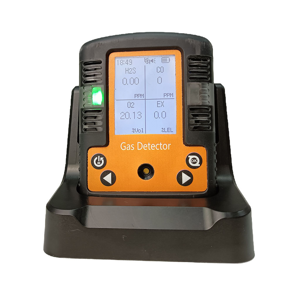 手持泵吸/扩散二合一硫化氢检测仪有毒气体分析仪H2S气体浓度仪