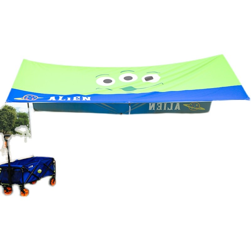 天幕露营网红帐篷户外遮阳涂银小型天幕探索城野