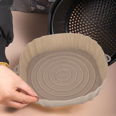 Air Fryer Pan Silicone Basket Airfryer Oven Baking Silicone