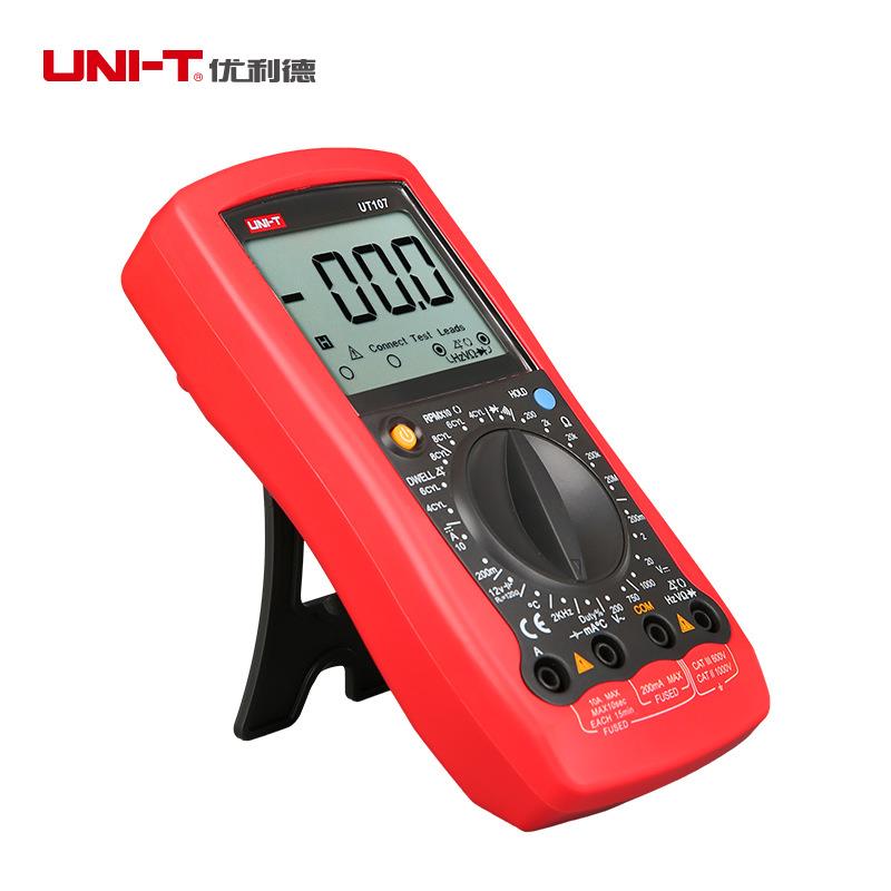 UNI-T/UT105+/UT107+万用表手持汽车多用数字万用表
