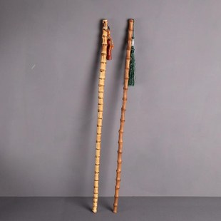 紫竹教鞭竹根鞭戒尺教棍家用实心竹棍子老料竹条手工调直手指教棍