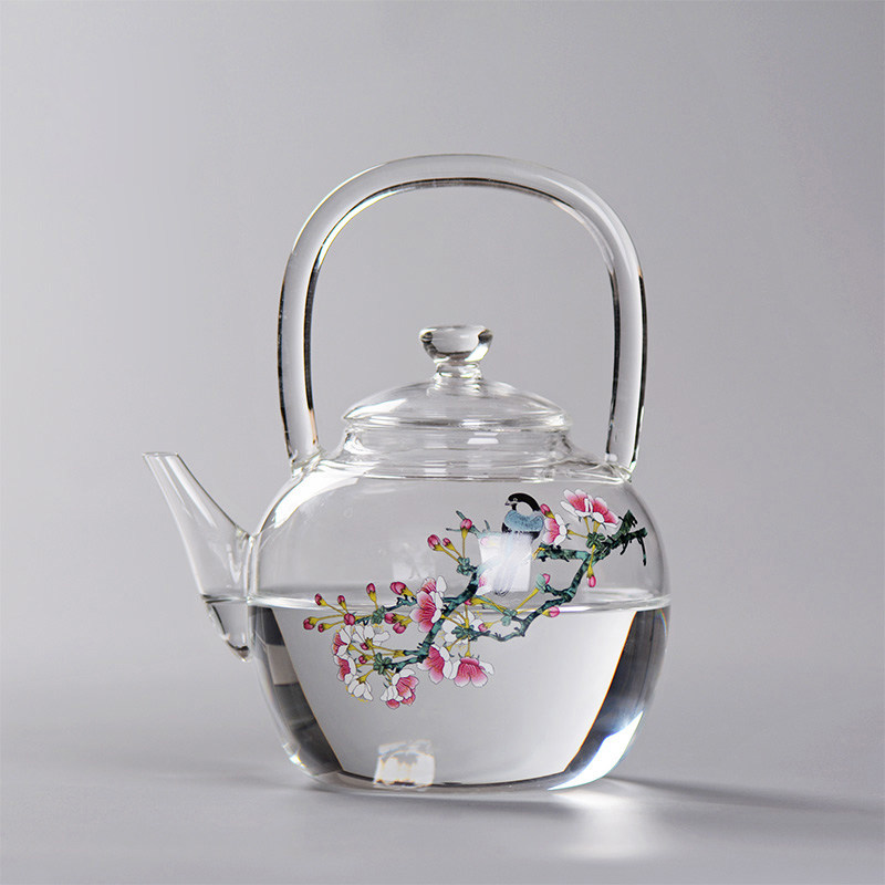 三云山耐高温玻璃壶烧水壶提梁壶电陶炉煮茶壶茶道茶艺茶具单壶,餐饮具,茶壶,淘宝优惠券,粉丝福利购,淘宝优惠卷