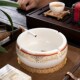 客厅陶瓷中式 易清洗烟缸 潮流时尚 圆形大号烟灰缸欧式 复古创意个性