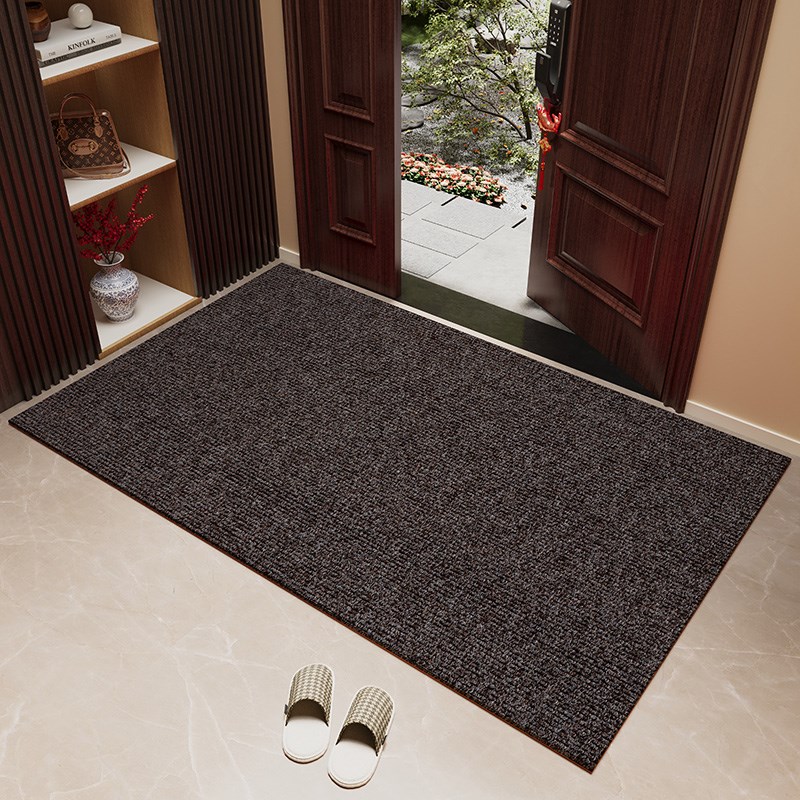 地垫入户门垫进门门口耐脏防滑可擦免洗除尘红色乔迁入门家用