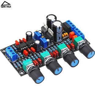 hf发烧级功放前级音调板双ne音频放大器模块y音响前置板