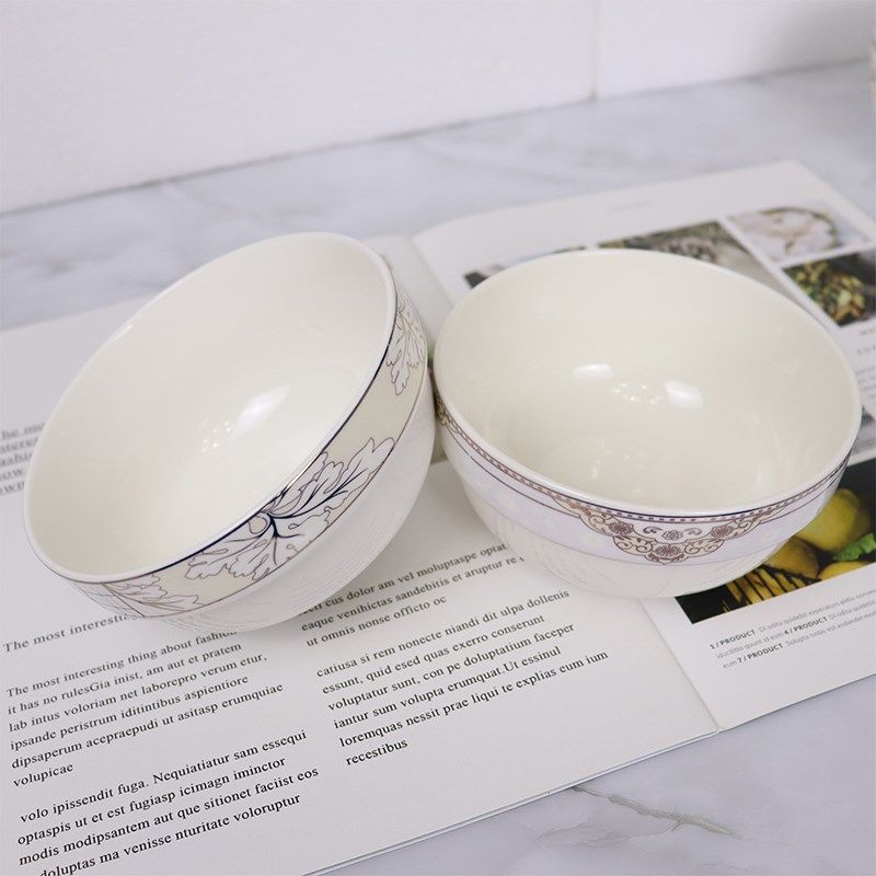 碗家庭格5英寸饭碗件老式碗吃饭碗陶瓷5英寸无障碍豪华陶瓷餐具,餐饮具,碗,淘宝优惠券,粉丝福利购,淘宝优惠卷