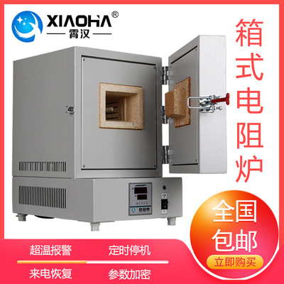专业供应 SX2-2.5-12P箱式电阻炉 1200℃马弗炉 实验箱式电阻炉