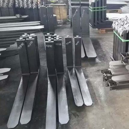 合力杭州叉车货叉各种叉车叉齿脚鞋铁靴配件3T 4T 5T 6T 7T货叉