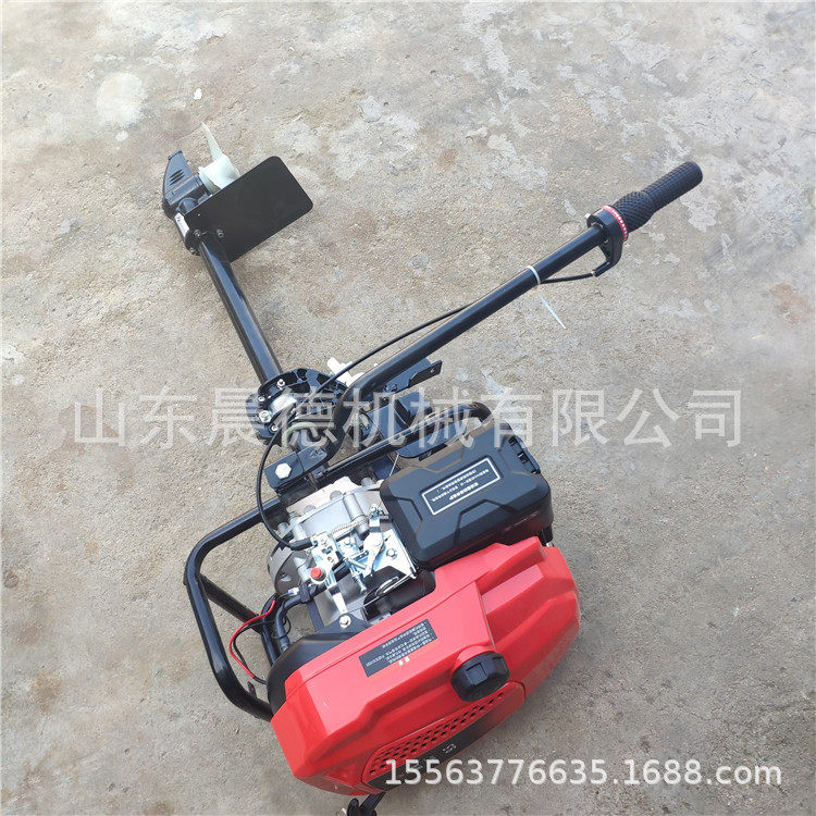 196cc带倒挡汽油挂桨机 冲锋舟螺旋桨推进器大马力柴油船外机