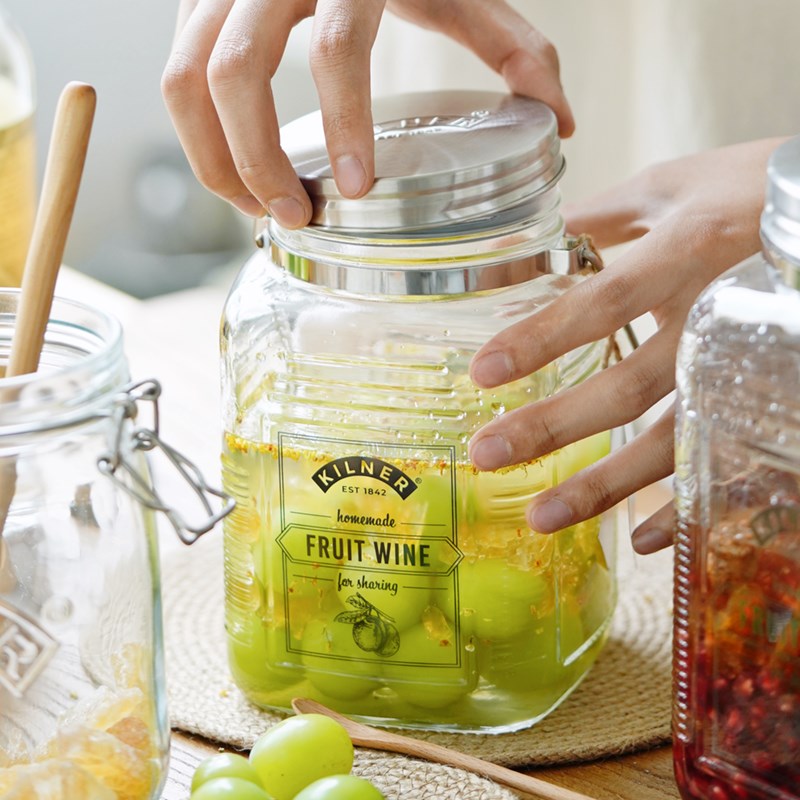 ner泡酒专用酒瓶玻璃容器高档加厚专业泡酒瓶罐网红泡酒桶