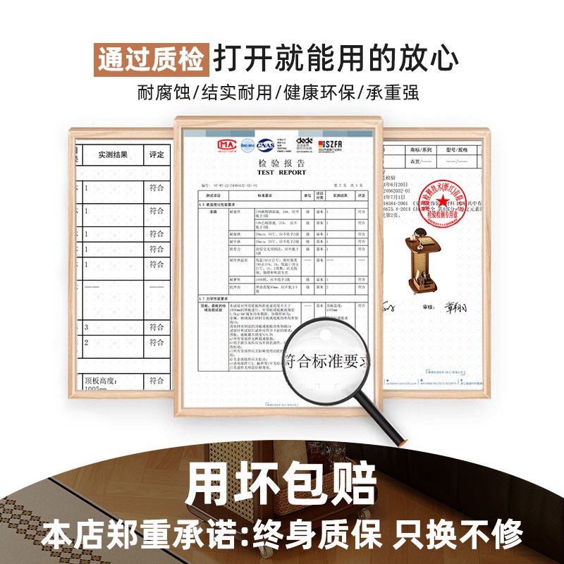 小推车家用边几客厅沙发边柜非实木双层立式茶几可移动简约置物架