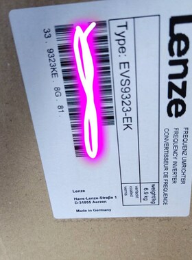 伦茨变频器 ENZE变频器 EVS9E EVS9EV00