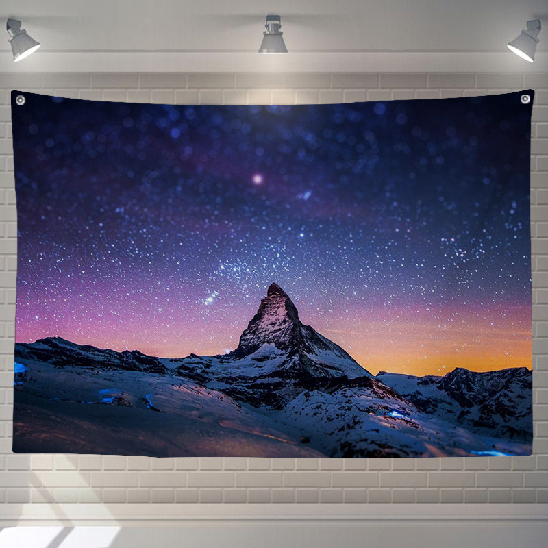 梦幻星空卧室床头装饰挂毯挂布工作室墙壁网红壁毯挂画拍照背景布,居家布艺,挂毯/壁毯,淘宝优惠券,粉丝福利购,淘宝优惠卷