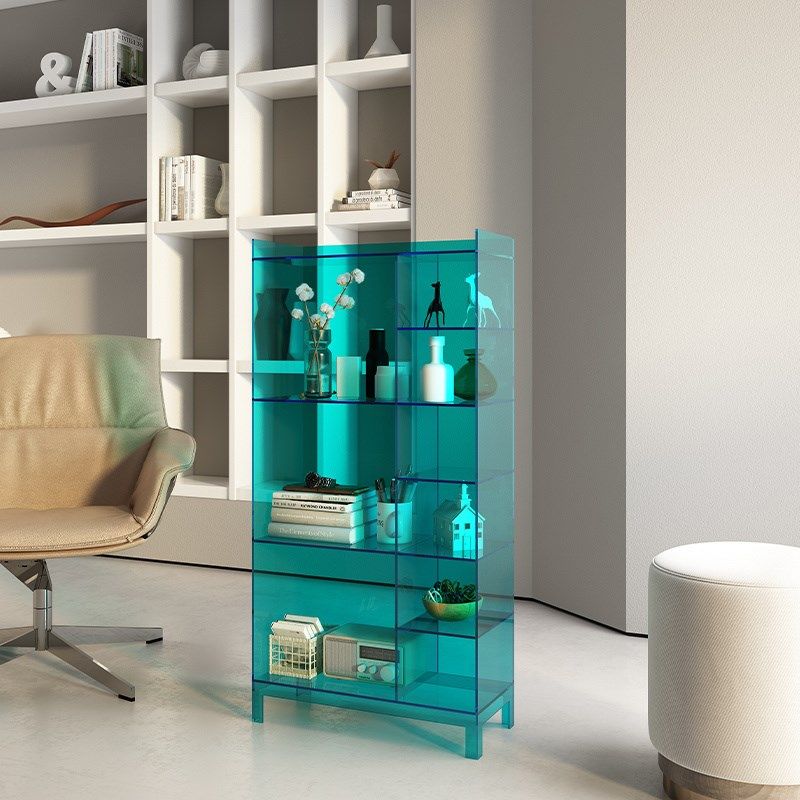 亚克力书架置物架落地多层置物架阅读书柜陈列架子客厅收纳展示架,住宅家具,家用陈列柜,淘宝优惠券,粉丝福利购,淘宝优惠卷