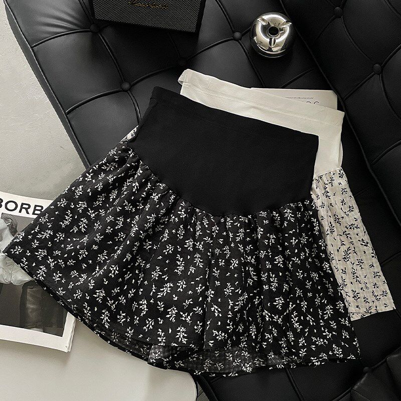 孕妇装夏装托腹裙子夏季外穿碎花雪纺半身裙夏天怀孕短裙夏孕妇裙,孕妇装/孕产妇用品/营养,半身裙,淘宝优惠券,粉丝福利购,淘宝优惠卷