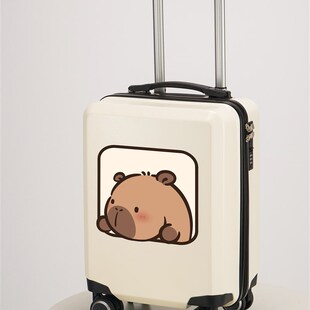 16寸可爱卡通行李箱20寸登机箱儿童拉杆箱学生密码锁旅行箱登机箱