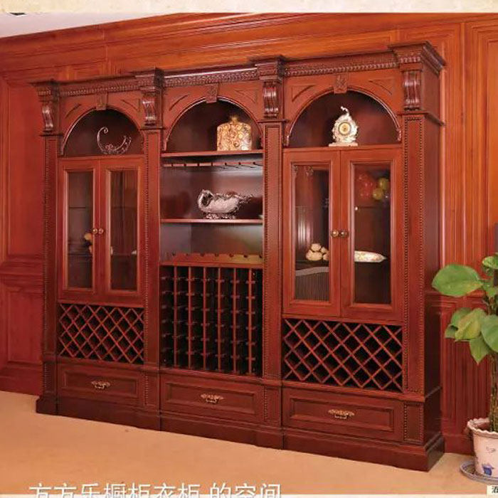 合肥方方乐实木橡木原木简欧中式单门多门酒柜衣柜橱柜浴室柜定制,住宅家具,酒柜,淘宝优惠券,粉丝福利购,淘宝优惠卷