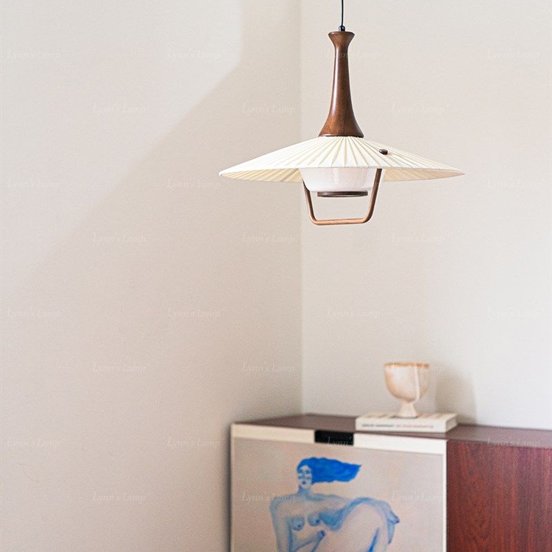 ynns立意 飞碟吊灯 餐厅吧台日式实木南洋书房可升降灯具,家装灯饰光源,餐厅吊灯,淘宝优惠券,粉丝福利购,淘宝优惠卷