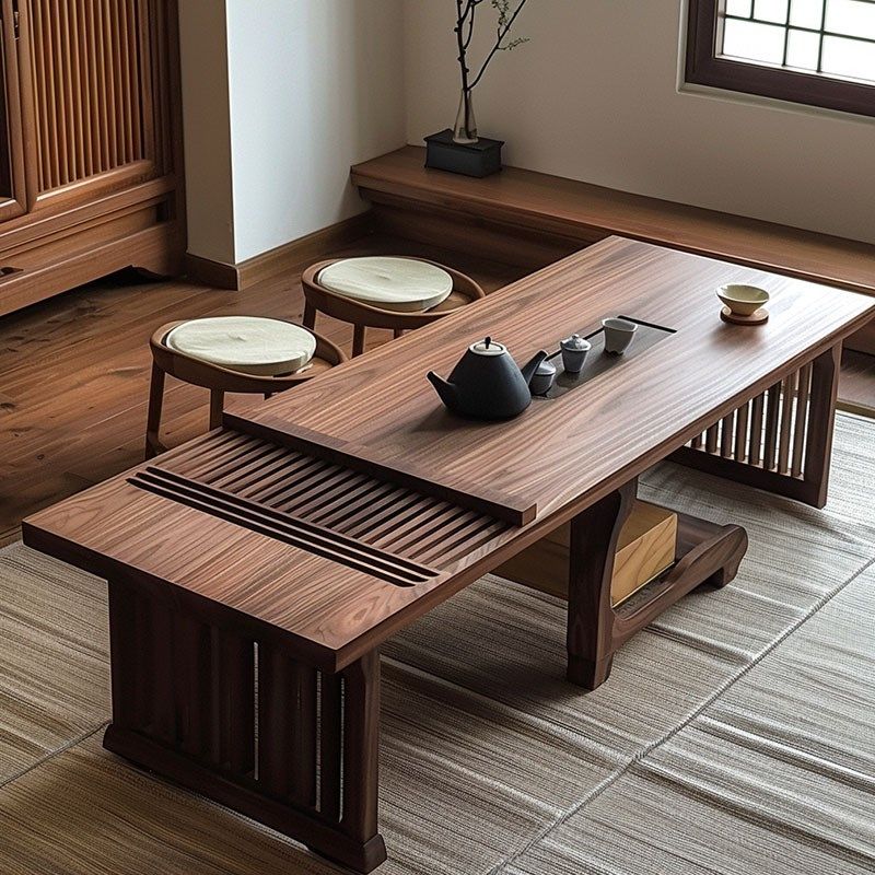 新中式禅意白蜡木茶桌现代休闲实木泡茶桌椅组合茶室茶楼客厅茶台,住宅家具,家用茶台/茶桌,淘宝优惠券,粉丝福利购,淘宝优惠卷
