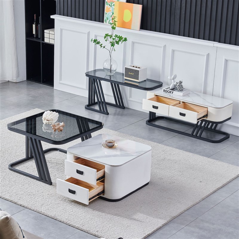 沙发+茶几+电视柜