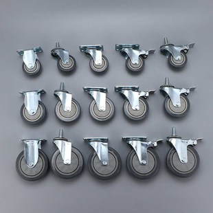 D75 D100 CBK01替代怡合达脚轮 中型脚轮CBL01 D125