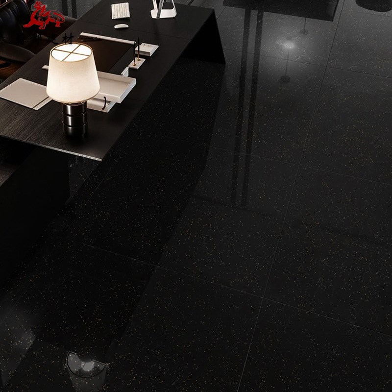 成都仓深色亮光门槛石瓷砖600x900黑金花咖啡色客厅楼梯过道地砖