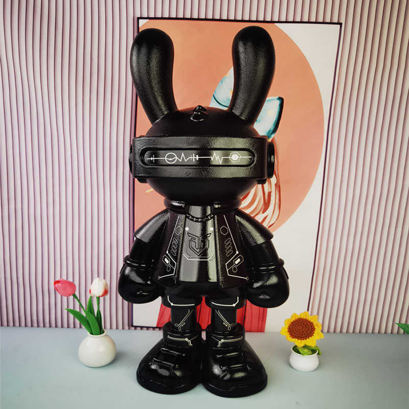 潮玩大兔子落地客厅摆件电视柜旁玄关家居公司酒店KTV酒吧大摆件