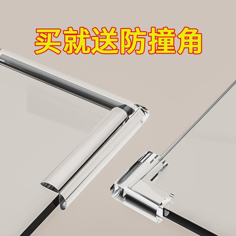 桌面保护膜实木家居耐高温防烫茶几透明大理石餐桌子边角直角贴膜