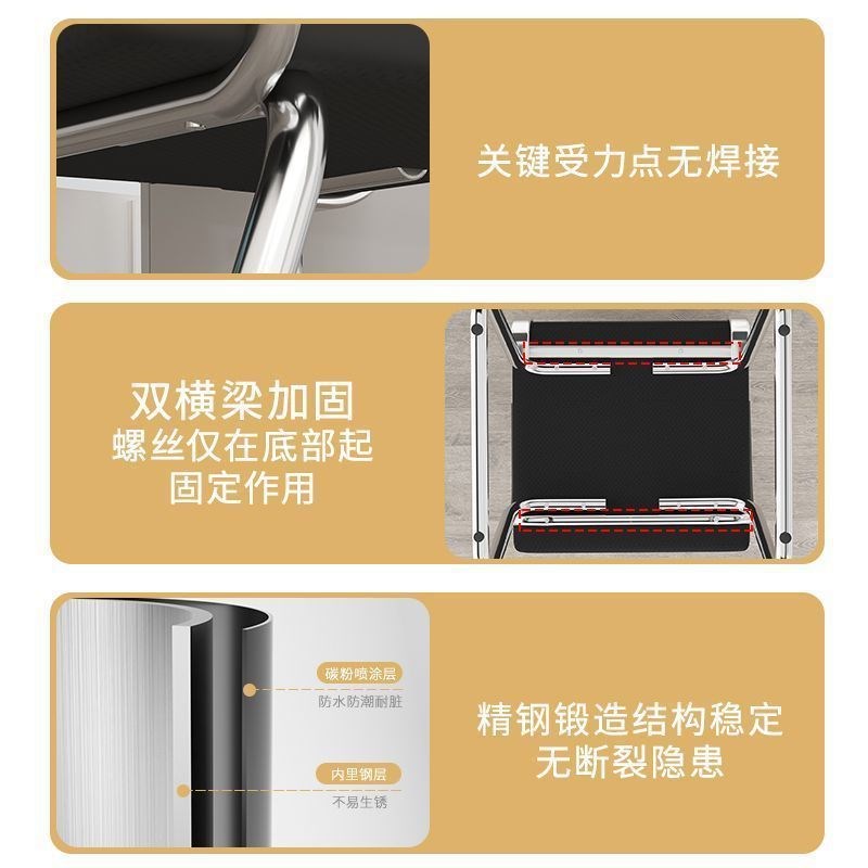 椅子透气电脑家用承重500斤久坐宿舍弓网椅办公员工学生靠背椅