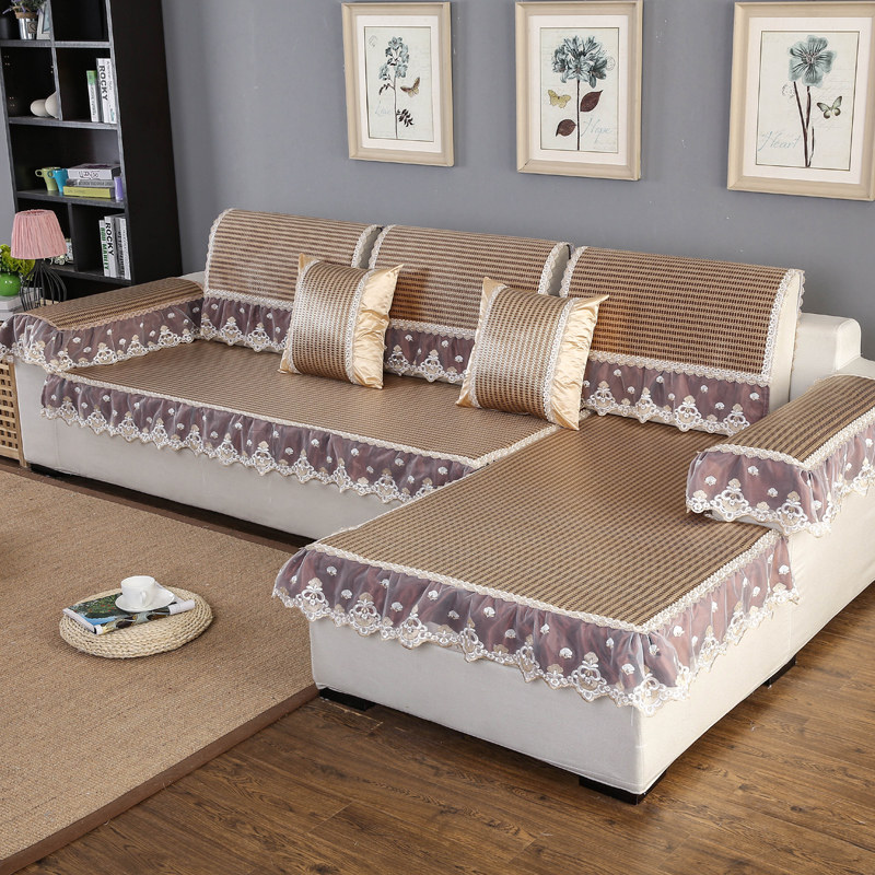 沙发垫藤席夏季凉席防滑冰丝坐垫夏天简约现客厅皮沙发席凉垫子,居家布艺,沙发垫,淘宝优惠券,粉丝福利购,淘宝优惠卷