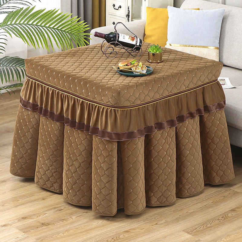 新款烤火桌罩套电炉罩正方形家用电暖炉罩子炉子套机取暖桌罩