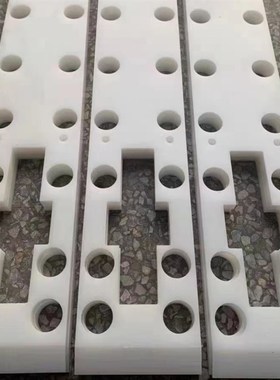 尼龙条黄色底座齿轮按图纸加工长方条打孔固定条20*20 30*30切割