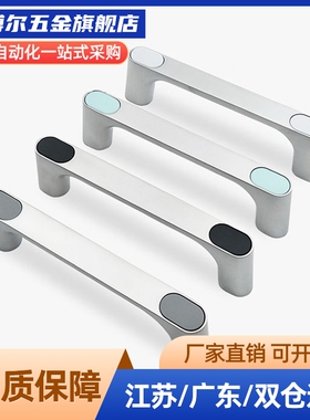 HHDG100/HHDGS100铝合金不锈钢带盖拉手XAE91-L100/XAE93-L100