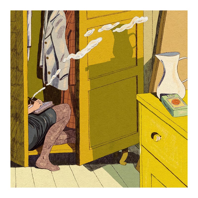 【底价捡漏】插画师Karlotta Freier复刻版画高级感复古装饰挂画