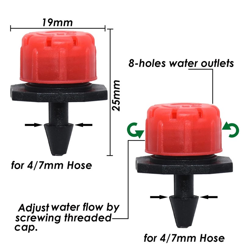 KESLA Garden 1/4 Drip Irrigation Kit Automatic Watering Sy