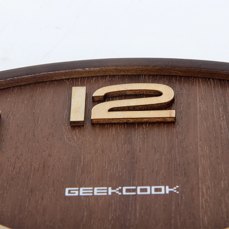 新中式挂钟客厅静音中国风实木质时钟简约2021钟表原木复古免打孔